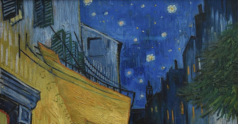 starry sky cafe terrace
